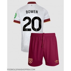 West Ham United Jarrod Bowen #20 Tredjetrøje Børn 2024-25 Kortærmet (+ Korte bukser)